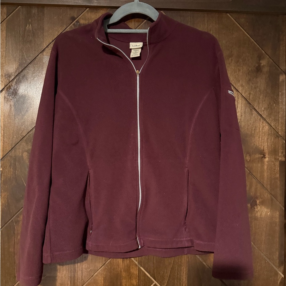L.L Bean Women's Zip Up Fleece